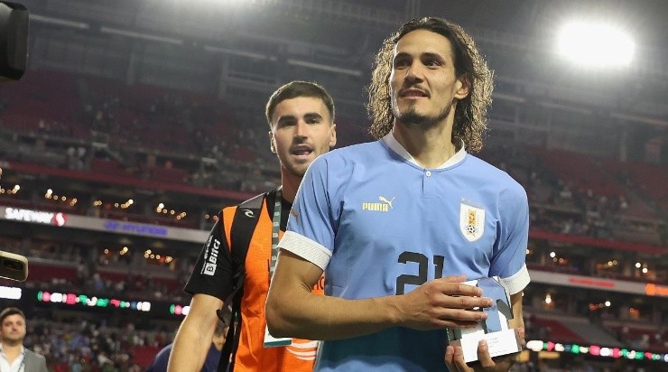 Edinson Cavani #21 of Uruguay (Photo by Christian Petersen/Getty Images)