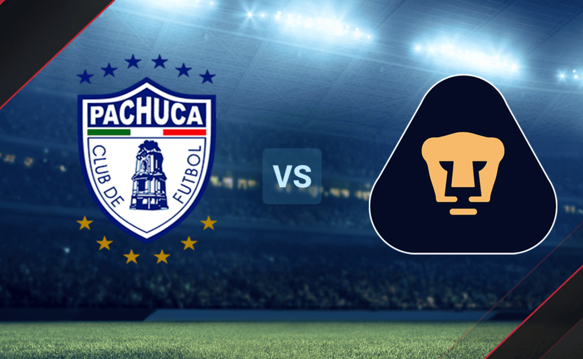 Pachuca vs. Pumas UNAM por la Liga MX: Día, hora y canales de TV