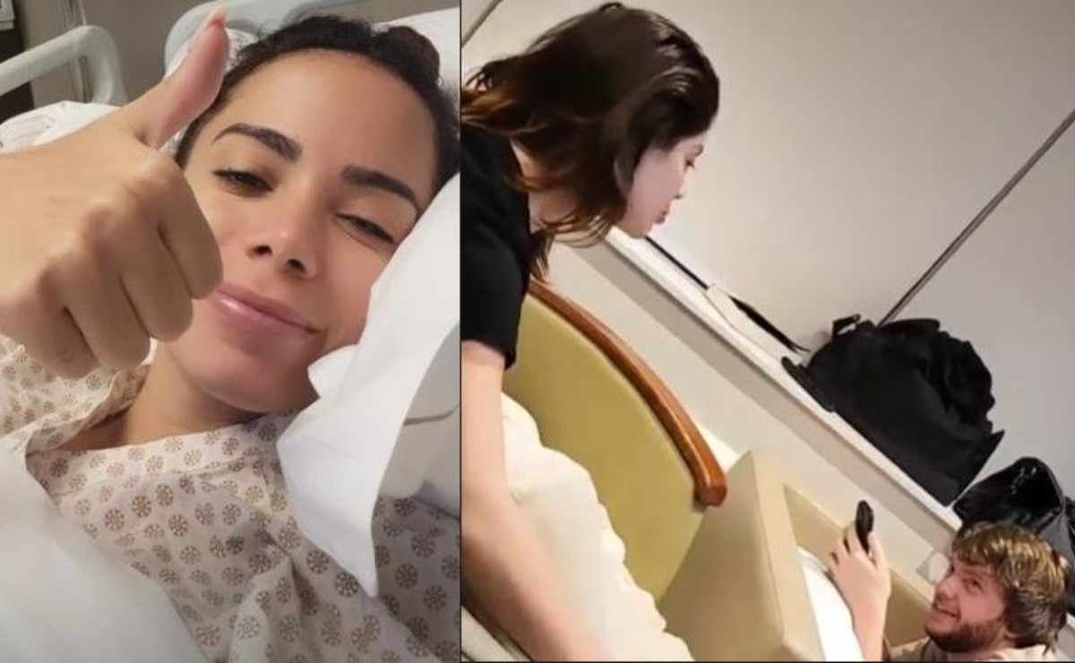 Anitta graba a Gkay tratando de hablar inglés con su novio en el hospital