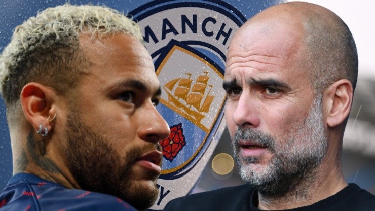 Neymar, Pep Guardiola y Manchester City.