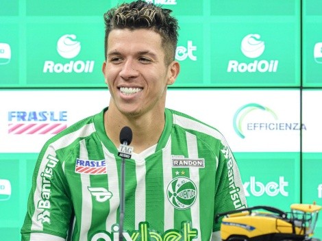 “Me sinto à vontade”: novo reforço, Bruno Nazário revela sonho com a camisa do Juventude