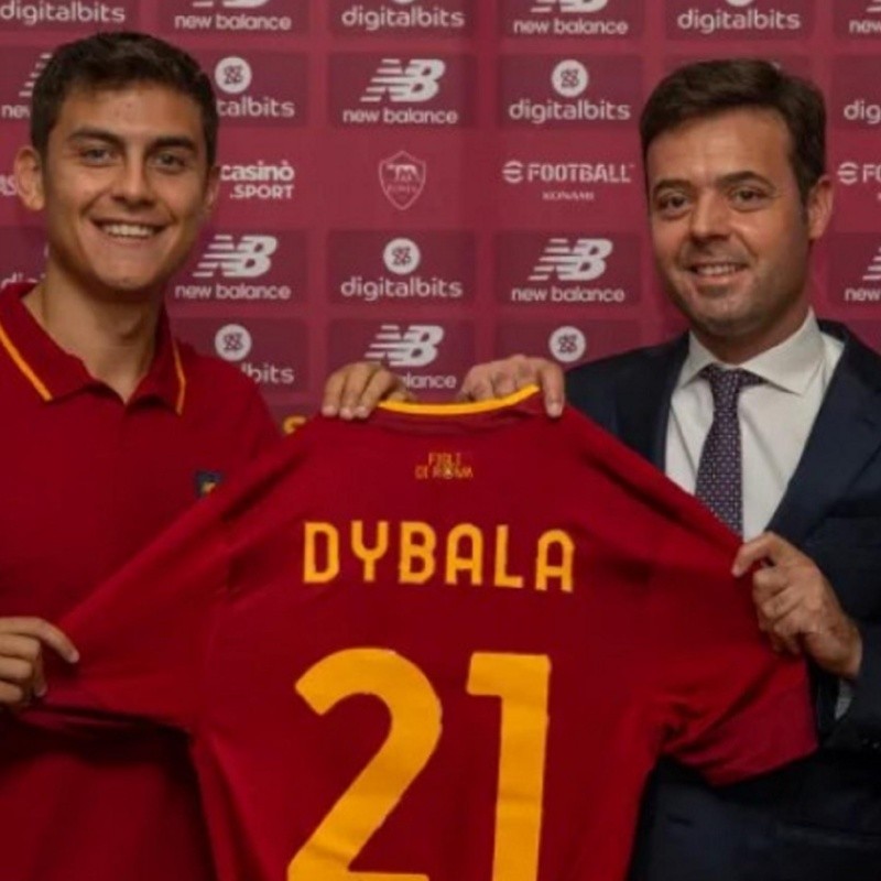 Ya es oficial: AS Roma anuncia el fichaje de Paulo Dybala