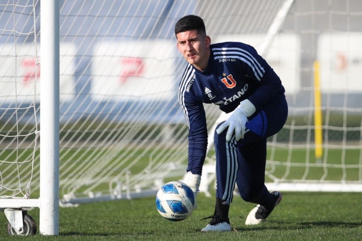 Martín Parra ya entrena con la U | Foto: U. de Chile 