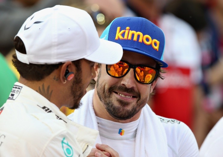 Alonso y Hamilton comparten la parrilla desde que el británico debutó en la competición. Créditos: Getty Images