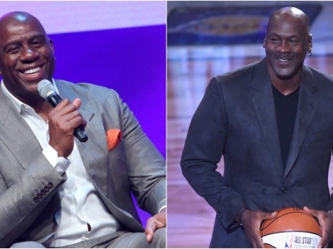 Magic Johnson reveló una desopilante anécdota con Michael Jordan