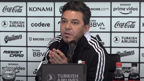 Manager Gallardo of River Plate
