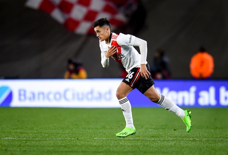 Pablo Solari aprobó en su debut con River | Foto: Getty Images 