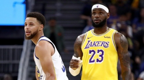 Stephen Curry y LeBron James.