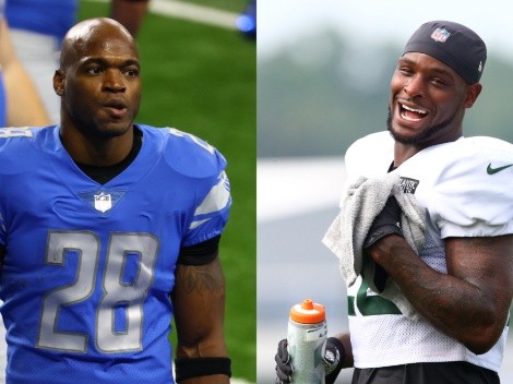 Why is the Adrian Peterson-Le'Veon Bell boxing match being postponed?