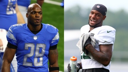 Adrian Peterson and Le'Veon Bell will have to postpone their exhibition boxing match.