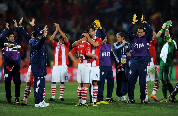 Paraguay llegó hasta los cuartos de final en Sudáfrica 2010 (Getty)