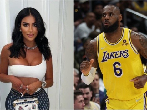 La doble de Kim Kardashian acusó a LeBron James