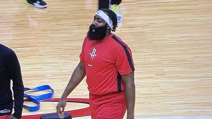 James Harden en Houston Rockets (Captura de pantalla)