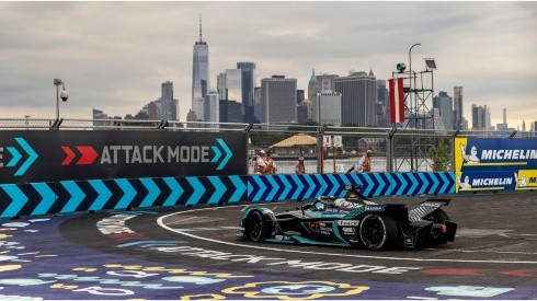 Sam Bird in the New York City E-Prix I