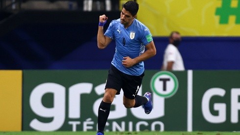 Luis Suárez, delantero de la selección de Uruguay