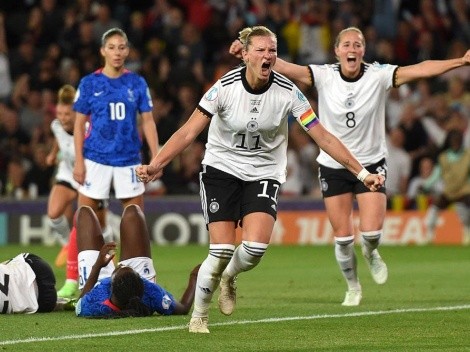 Alemania derrotó a Francia y jugará la final de la Euro femenina ante Inglaterra
