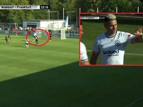 Video: Borré inició con todo la temporada y marcó un golazo con el Frankfurt