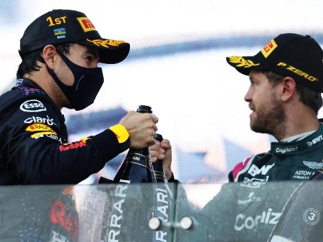 Emotiva declaración de Checo ante el retiro de Sebastian Vettel