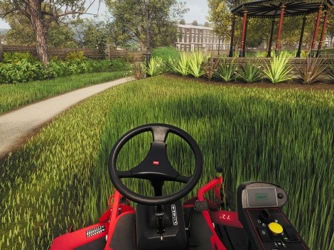 Simulador de cortar grama, Lawn Mowing Simulator está de graça na Epic Games Store
