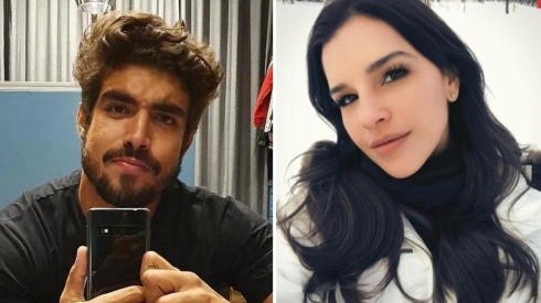 Foto: Instagram/Caio Castro e Instagram/Mariana Rios