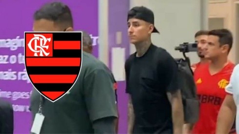 Erick Pulgar aterrizó en Brasil para ser nuevo jugador del Flamengo
