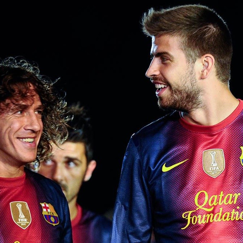 Carles Puyol salió en apoyo de su amigo Gerard Piqué