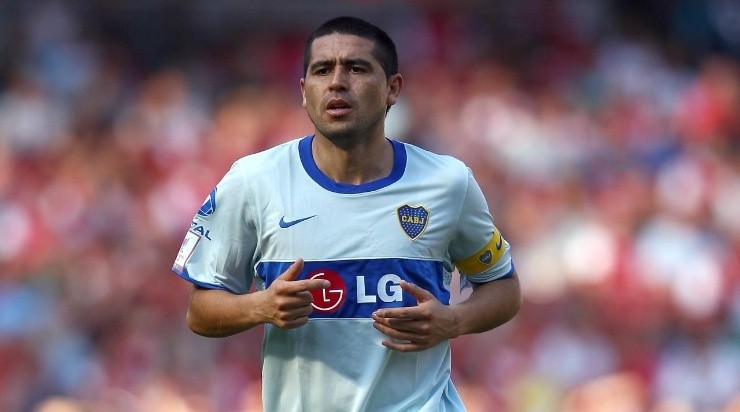 Juan Román Riquelme (Photo by Richard Heathcote/Getty Images)
