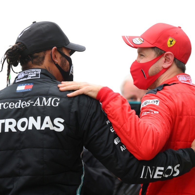 Sentidos mensajes de Hamilton y Mick Schumacher tras el retiro de Vettel