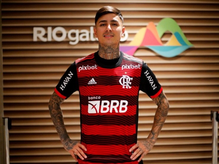 Erick Pulgar será compañero de Arturo Vidal | Foto: Flamengo 