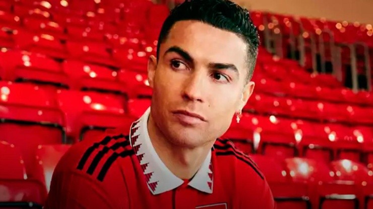 Cristiano Ronaldo con Manchester United.