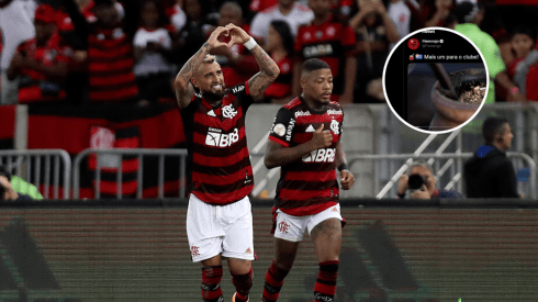 Fue viral: Flamengo presentó un refuerzo uruguayo y en Boca enloquecieron