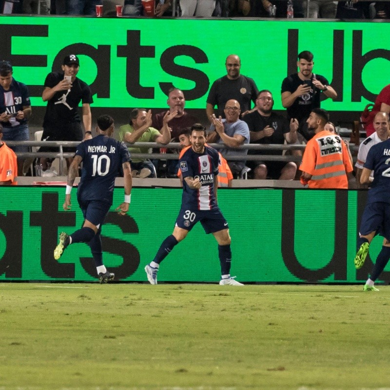 PSG arrancó la temporada sumando estrella con Messi y Neymar como figuras