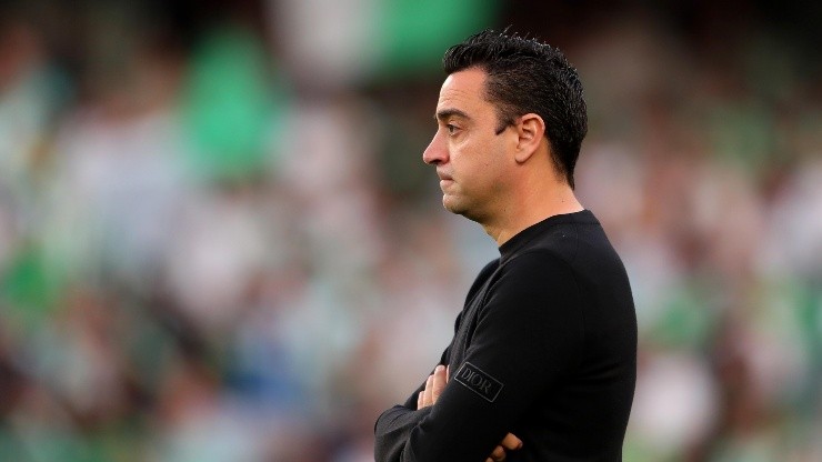 Xavi Hernández, entrenador de Barcelona.