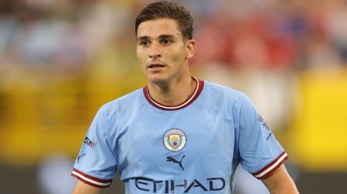 Julian Alvarez of Manchester City