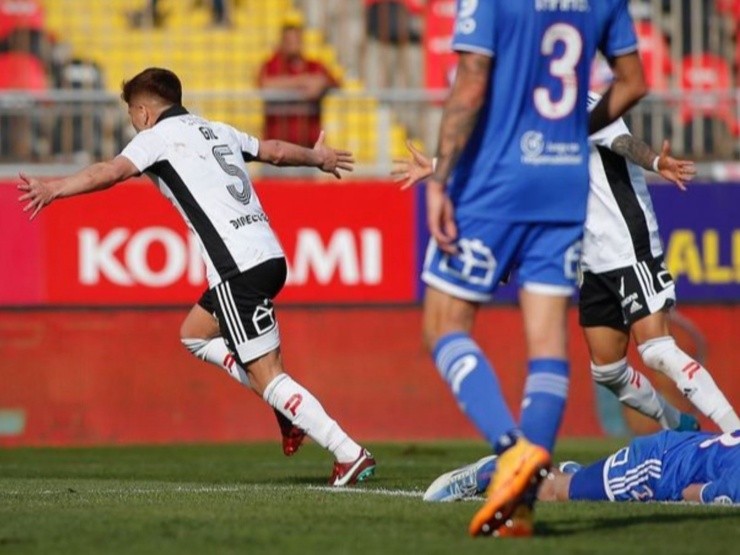 Leonardo Gil anotó el segundo tanto | Foto: Colo Colo 