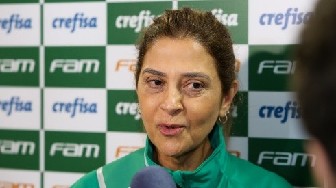 Fabio Menotti / Ag. Palmeiras -  Leila Pereira filmou treino desta 2ª e flagrou Rony e Endrick