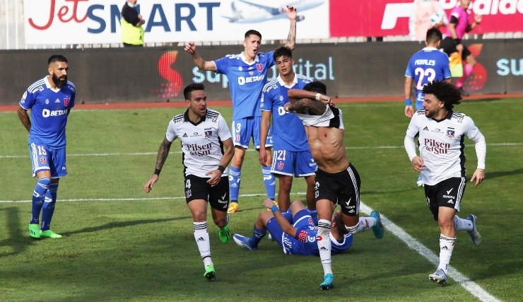 Colo Colo se impuso ante la U | Foto: Agencia Uno 