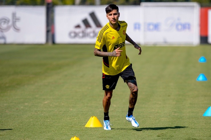 Erick Pulgar deberá esperar su oportunidad | Foto: Flamengo Flickr 