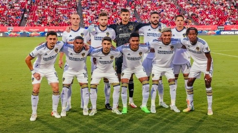 Chicharito y la alineación de Los Angeles Galaxy en MLS 2022