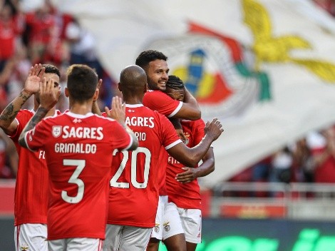 Benfica goleó a Midtjylland y dio un importante paso hacia la Champions League