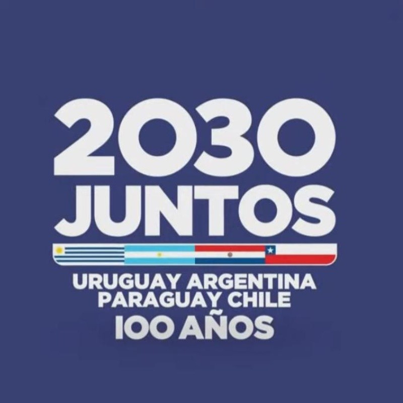 Mundial 2030: Argentina, Uruguay, Chile y Paraguay lanzaron su candidatura