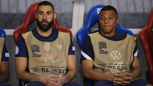 Karim Benzema and Kylian Mbappe, France National Team