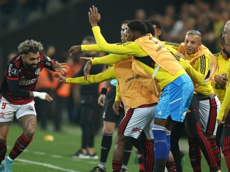Flamengo consiguió una ventaja clave en su visita a Corinthians