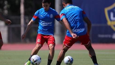 Chivas entrenó estos días en las instalaciones de Los Angeles Galaxy en Carson