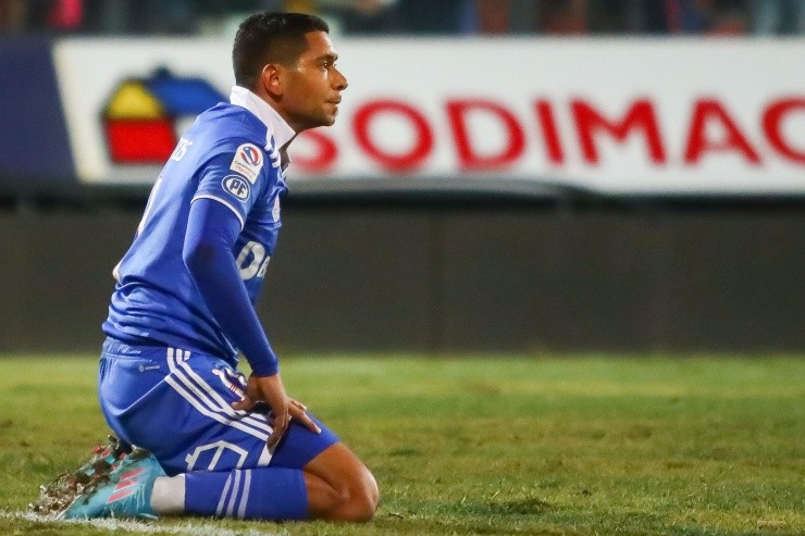 Cristián Palacios puede quedarse sin el Clásico Universitario | Foto: Agencia Uno 