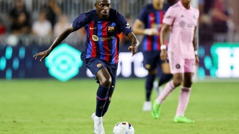 Getty Images/Michael Reaves - Colega de Dembélé no Barcelona pode ir ao Chelsea