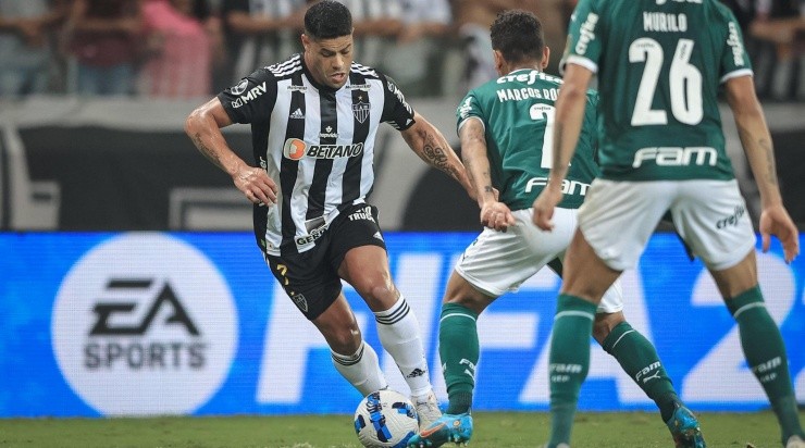 Foto: Pedro Souza / Atlético / Divulgação - O Galo perdeu boa chance de abrir vantagem contra o Palmeiras
