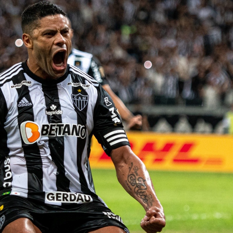 Após marcar gol contra o Palmeiras, Hulk supera ídolo e se torna maior artilheiro do Galo na Libertadores