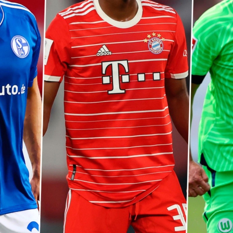 Cuerda Ceder Corta vida Bundesliga: los uniformes de todos los equipos para la temporada 2022-23