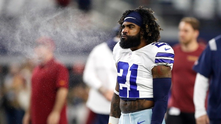 New England Patriots' Ezekiel Elliott Reacts To Forgettable Outing In  Revenge Game Vs. Dallas Cowboys - Gridiron Heroics